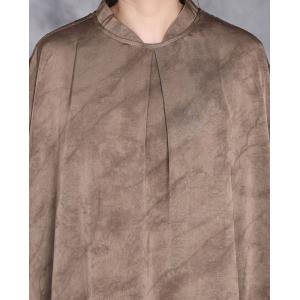 Modest Fashion Silk Large Asymmetrical Cocoon Dress