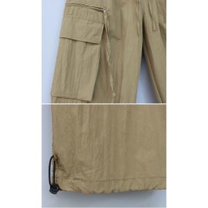 Front Pockets Drawstring Legs Tassel Joggings