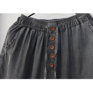 Tencel Denim Soft Wide Leg Jeans
