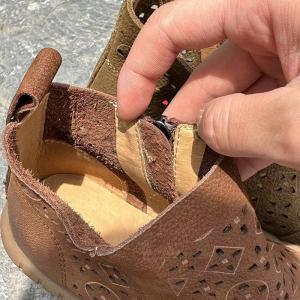 Folk Style Hollow Out Boho Ankle Boots