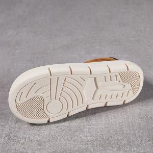 Casual Chic Cowhide Leather Platform Sneakers