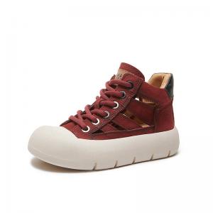 Street Style Wedge High Top Sneakers for Women