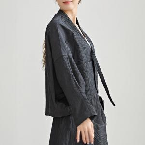 Bat Sleeves Oversized Cocoon Jacket