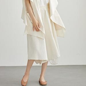 Flouncing Asymmetrical Wide Leg Panskirt