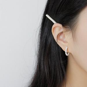 Elegant Shell Pearl Beading Korean Earrings