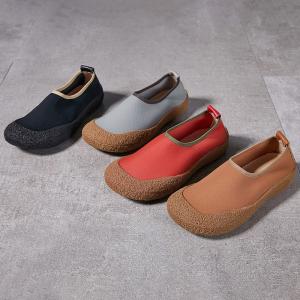Sports Style Elastic Cloth Breathable Granny Flats