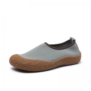 Sports Style Elastic Cloth Breathable Granny Flats