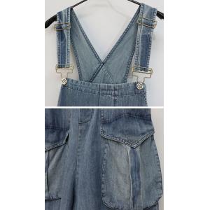 Big Pockets Wide Leg Adjustable Straps Overall Shorts