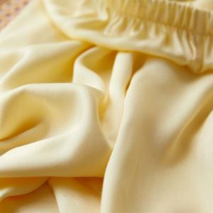 Embroidery Petal Collar Silky Nighties Sets