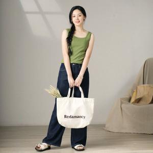 High Waist Dark Blue Straight Legs Long Jeans