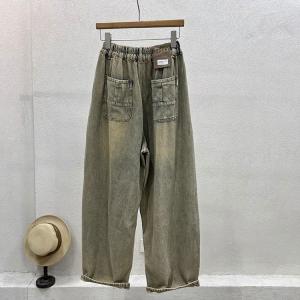90s Fashion Straight Leg Light Wash Vintage Jeans