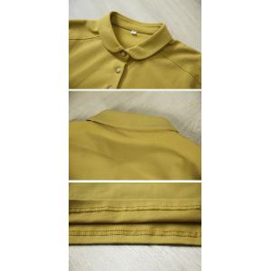 Polo Neck Cotton Sports Yellow Tee