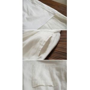 Boho Chic White Linen Designer Wide Leg Pants