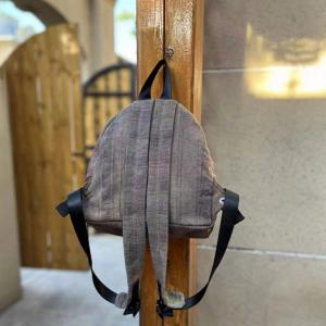 Cotton Linen Versatile Backpack for Teachers and Students