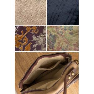 Wood Handle Printed and Embroidery Handbag