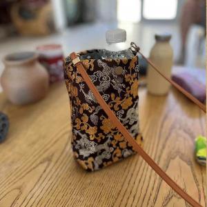 Prints and Embroidery Small Bucket Phone Bag