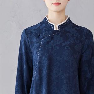 Eastern Fashion Cotton Linen Vintage Embroidered Dress