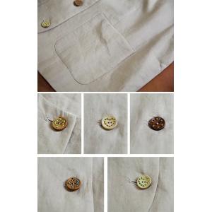 Colorful Button Chinese Linen Waistcoat for Women