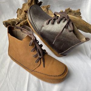 Lace Up Autumn Leather Ankle Boots for Women