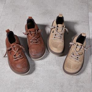 Chunky Shoelaces Platform Flat German Army Trainers