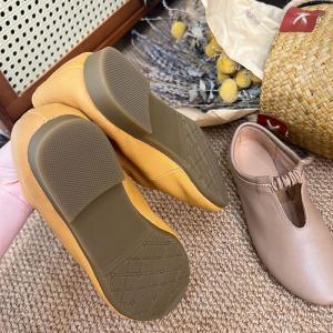 Hollow Out Elastic Designer Leather Sandal Flats