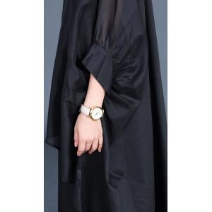 Polo Neck Silk Linen Sheer Tunic Blouse