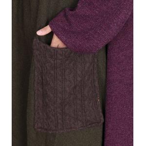 Asymmetrical Bi-Colored Plus Size Sweater Cardigan