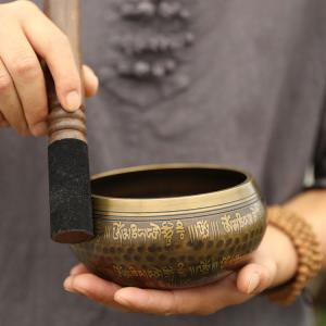 Tibetan Singing Bowl Meditation Sound Therapy Yoga Instrument