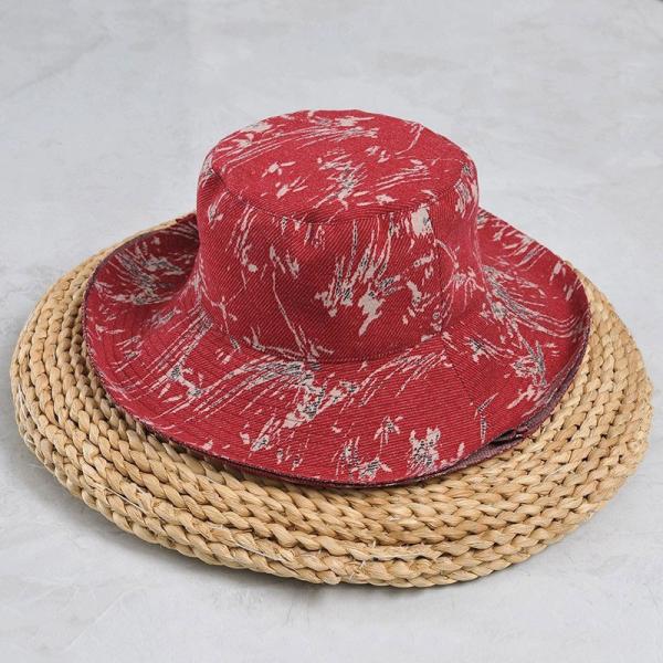 Abstract Printed Designer Unique Fisherman Hat