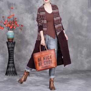 Comfy Granny Crochet Fair Isle Cardigan