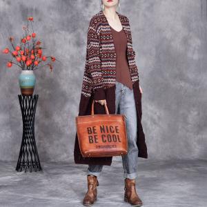 Comfy Granny Crochet Fair Isle Cardigan