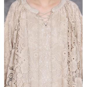 Bohemian Style Elegant Crochet Maxi Dress