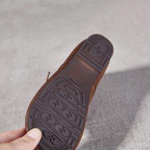 Fall Fashion Wide Toe Ankle Martin Boots
