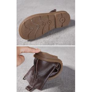 Round Toe Zip Up Classic Leather Chelsea Boots