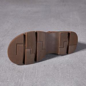 Chunky Heels Platform Chelsea Boots