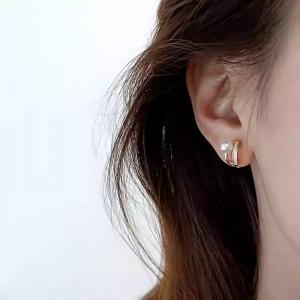 Old Money Clipon Pearl Vintage Ear Cuff No Piercing