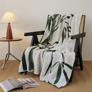 Bamboo Tree Printed Sofa Blanket Throw