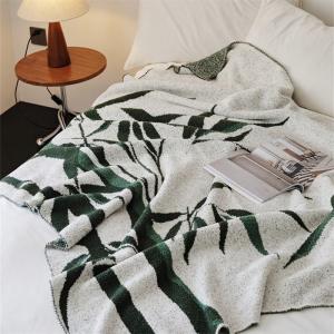 Bamboo Tree Printed Sofa Blanket Throw