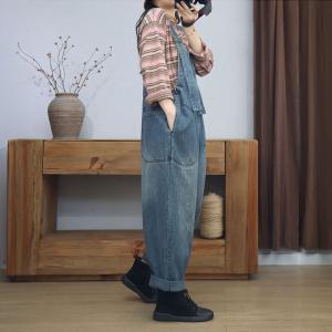 Leisure Chic Adjustable Baggy Farm Overalls