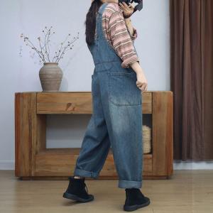 Leisure Chic Adjustable Baggy Farm Overalls