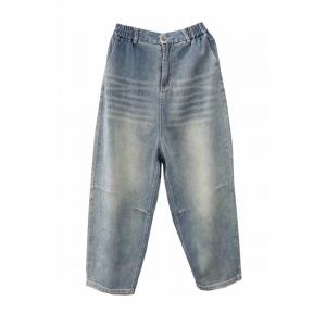 Versatile Baggy Straight Leg Dad Jeans for Lazy Days