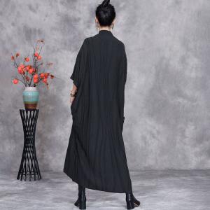 Solid Color Loose Cashmere Cable Knit Dress