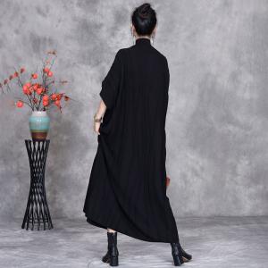 Solid Color Loose Cashmere Cable Knit Dress