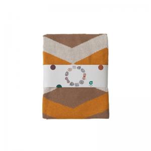 Geometric Figure Wool Blend Modern Blanket