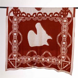 Ethnic Patterns Wool Knitted Home Blanket