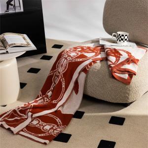 Ethnic Patterns Wool Knitted Home Blanket