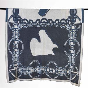 Ethnic Patterns Wool Knitted Home Blanket