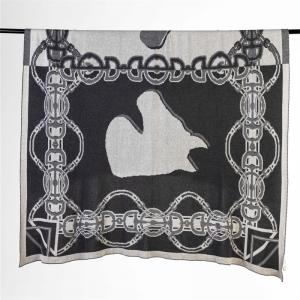 Ethnic Patterns Wool Knitted Home Blanket