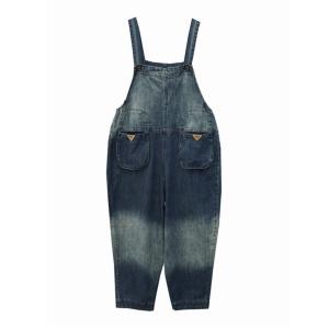 90s Fashion Front Pocket Baggy Casual Dungarees