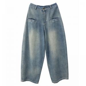 Light Wash High Rise Baggy Boyfriend Jeans